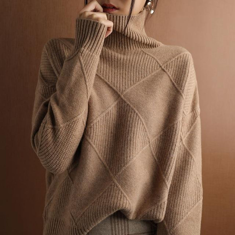 Women’s Cashmere Turtleneck Sweater